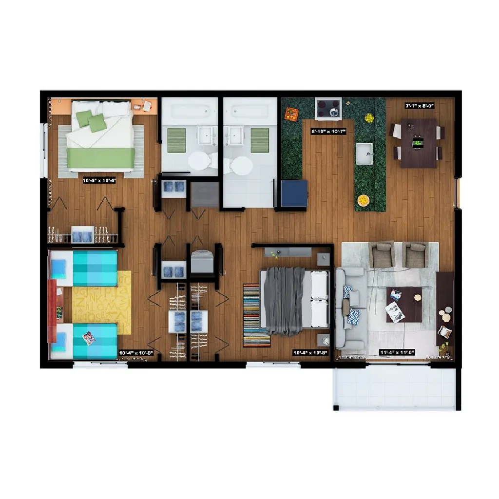 3D Floor Plan
