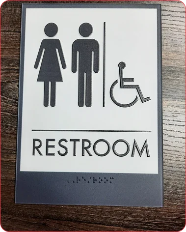 Restroom Sign