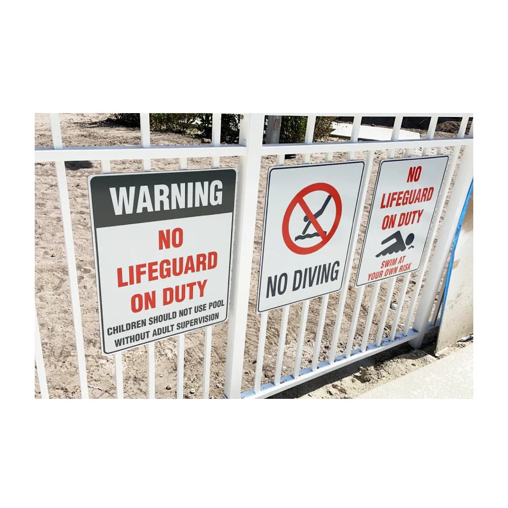 Pool Signage