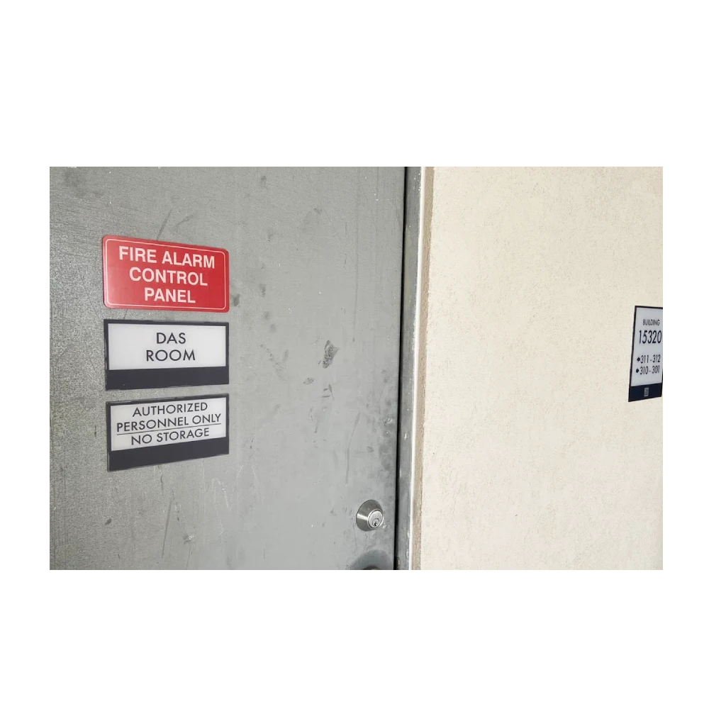 Technical Room Signage